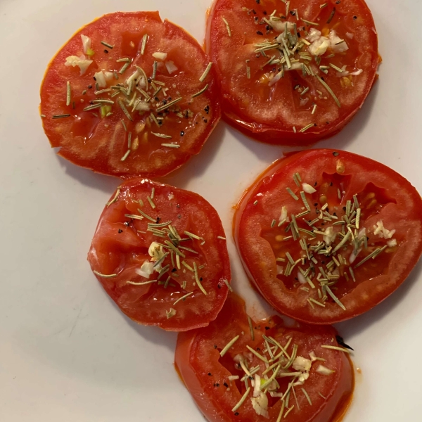 Baked Tomato Slices