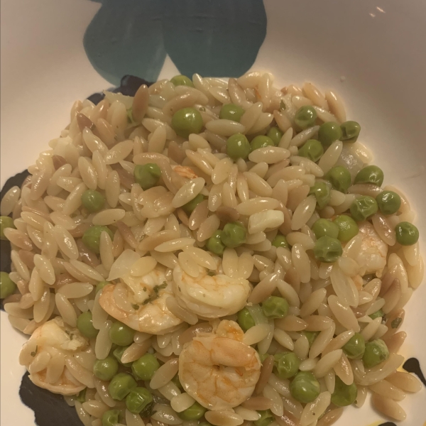 One-Pot Shrimp Scampi Orzo