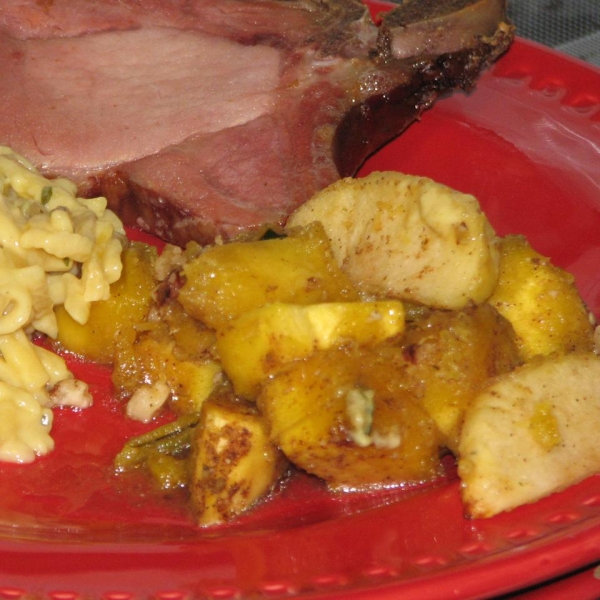 Acorn Squash with Apple