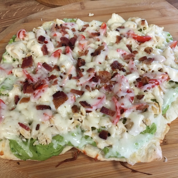 Chicken Avocado Pizza