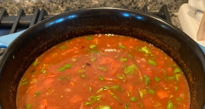 Tortilla and Bean Soup