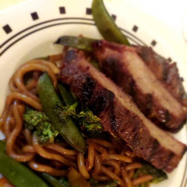 Asian Steak and Noodle Bowl
