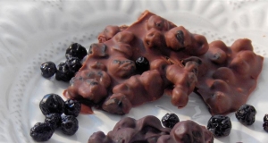 Chocolate Blueberry Bark