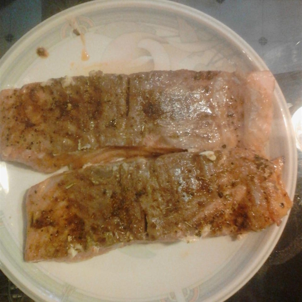 Canadian Cedar Planked Salmon