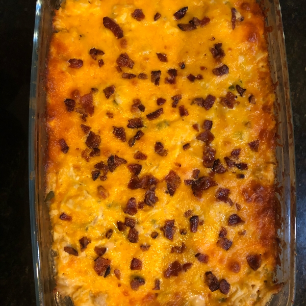 Keto Jalapeno Popper Chicken Casserole