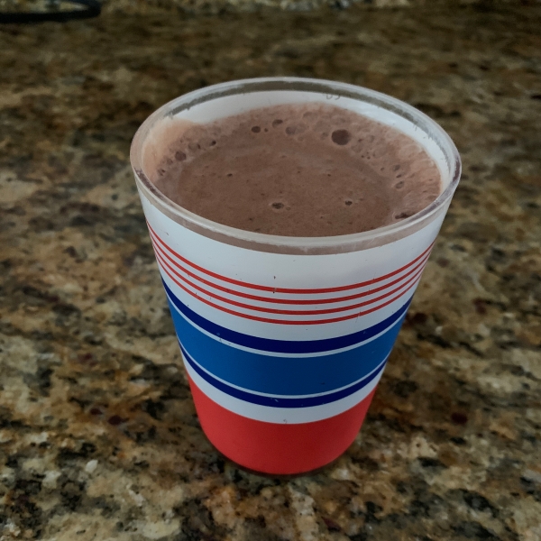 Chocolate Strawberry Banana Milkshake