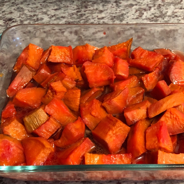 Grandma's Red Hot Southern Sweet Potatoes