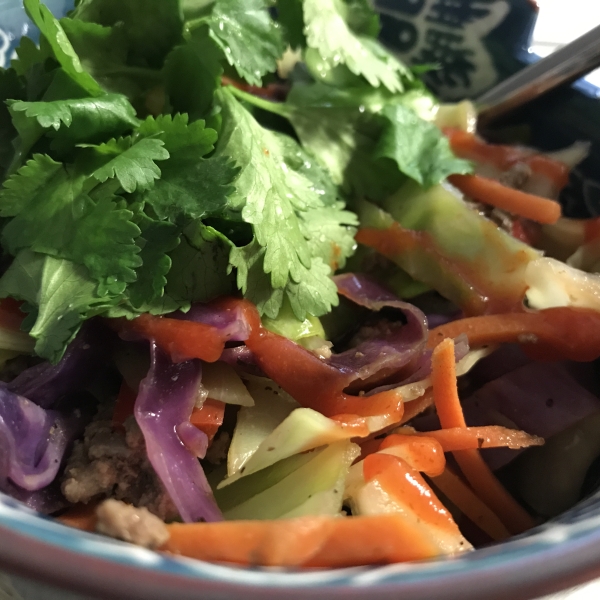 Addictive Asian Beef Slaw