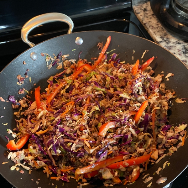 Addictive Asian Beef Slaw