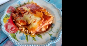 Cheesy Chicken Lasagna