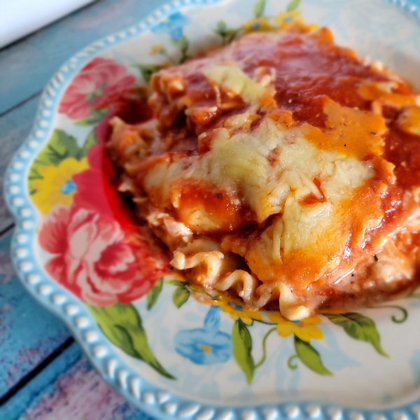 Cheesy Chicken Lasagna