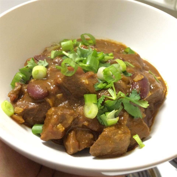 Pressure Cooker Beef Chili