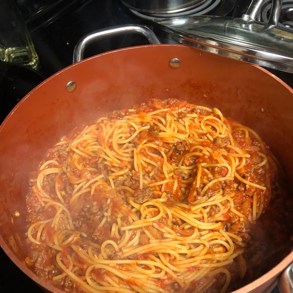 Spaghetti Skillet Dinner