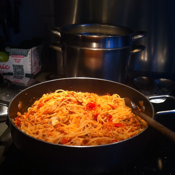 Spaghetti Skillet Dinner