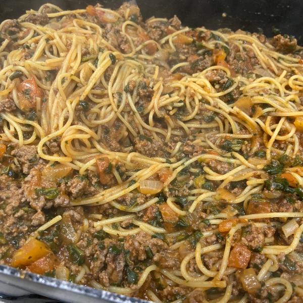 Spaghetti Skillet Dinner