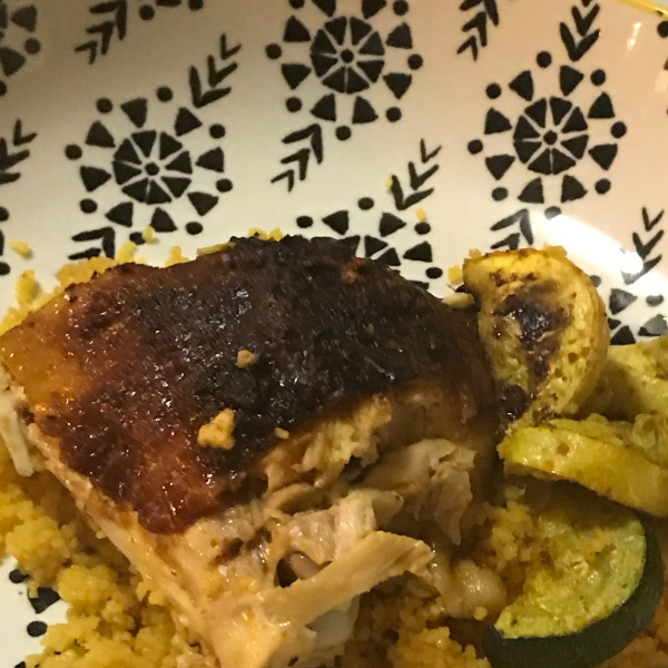 Roast Chicken with Curry Paste