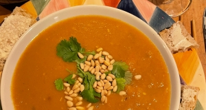 Curried Butternut Squash and Apple Bisque