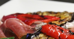 Grilled Aubergines with Prosciutto