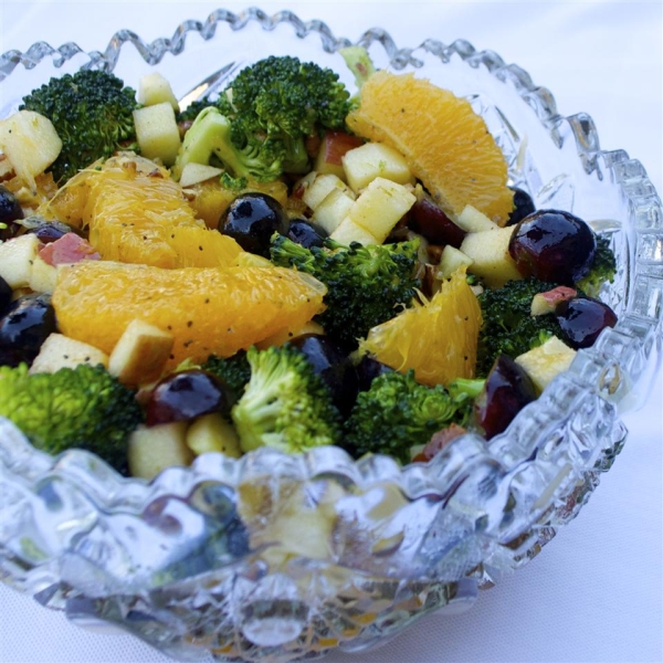 Fruit and Broccoli Buffet Salad