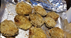 Baked 'Fried' Breaded Eggplant