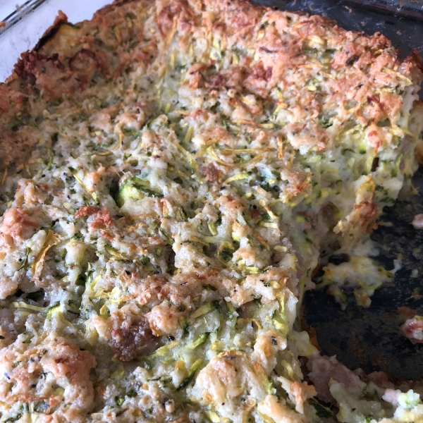 Light Zucchini Casserole