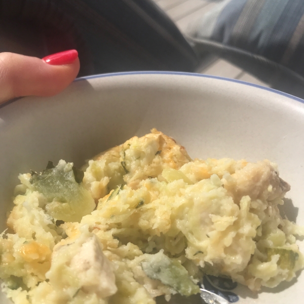 Light Zucchini Casserole