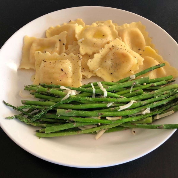 Air Fryer Roasted Asparagus