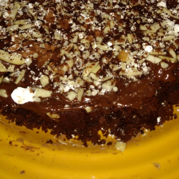 Passover Double Chocolate Almond Torte