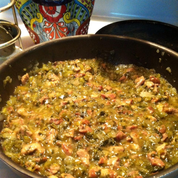 Bianca's Green Chile Pork