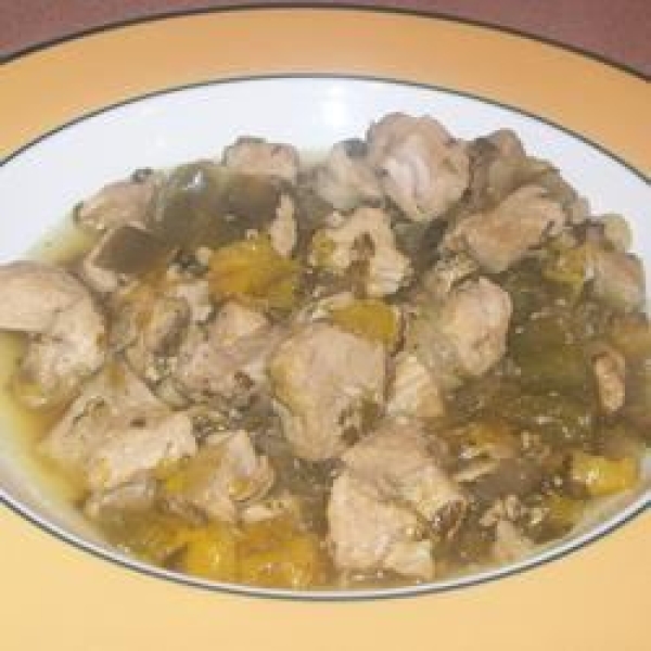 Bianca's Green Chile Pork