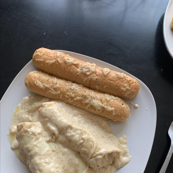 Chicken Manicotti Alfredo