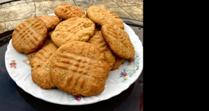 Peanut Butter Banana Cookies