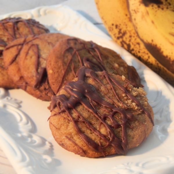 Peanut Butter Banana Cookies