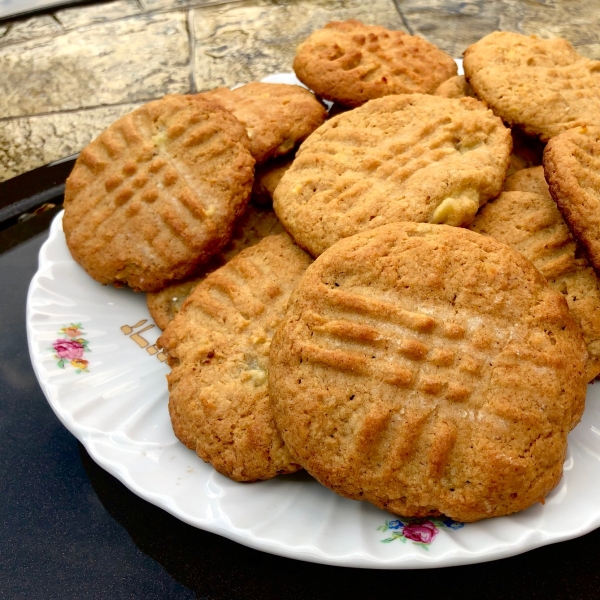 Peanut Butter Banana Cookies