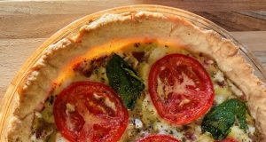 Spinach Artichoke Quiche