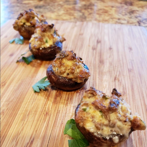 Sausage Stuffed Mushrooms I