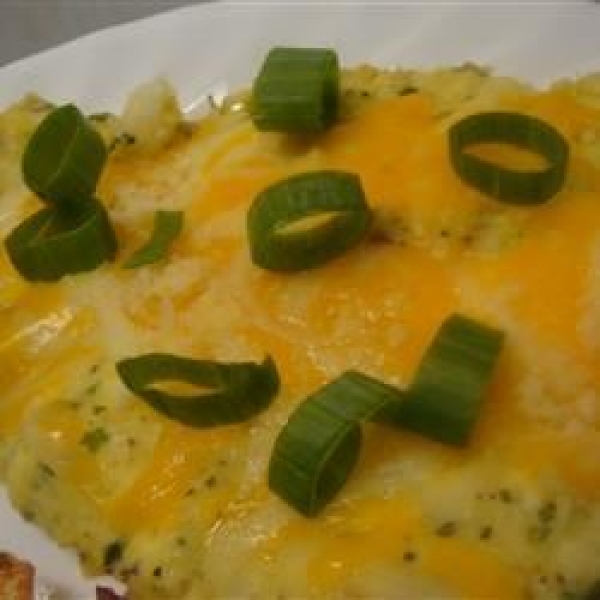 Cheesy Horseradish Omelet