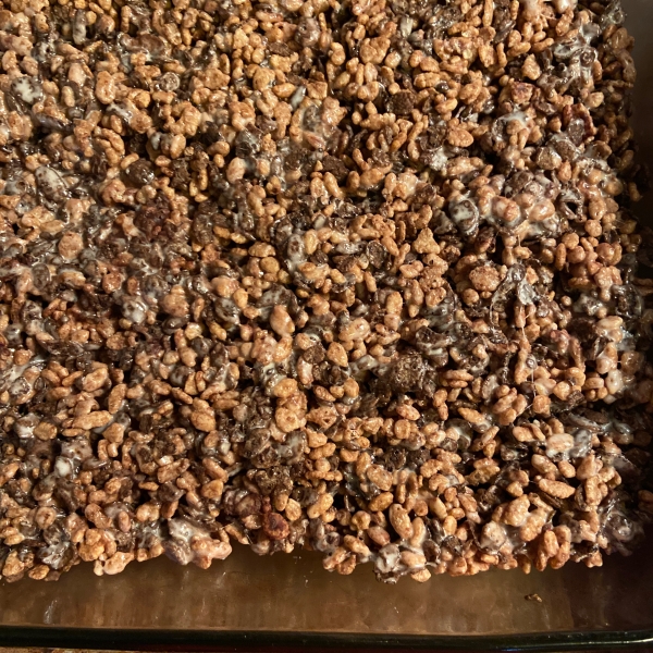 Coconut and Chocolate Rice Crispies