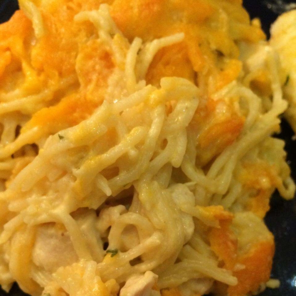 Easy Chicken Tetrazzini for a Large Family