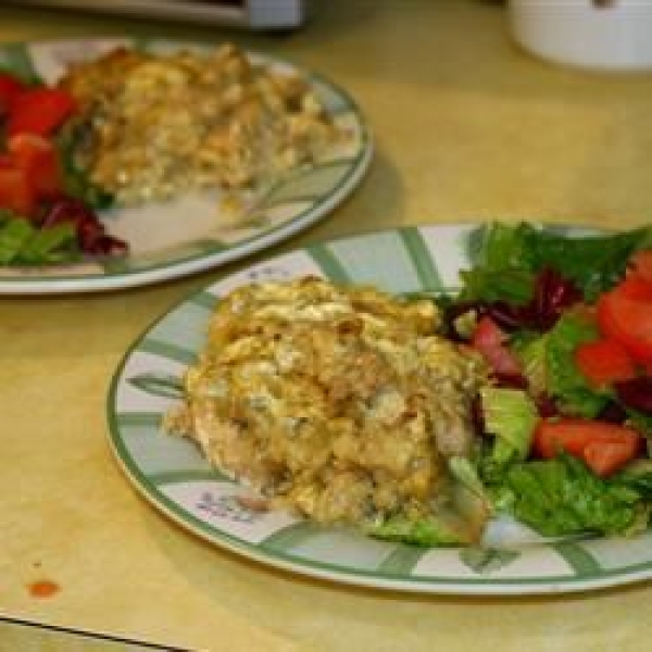 Sour Cream Chicken and Stuffing