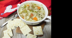 Sensational Turkey Noodle Soup