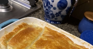 Puff Pastry Chicken and Leek Casserole