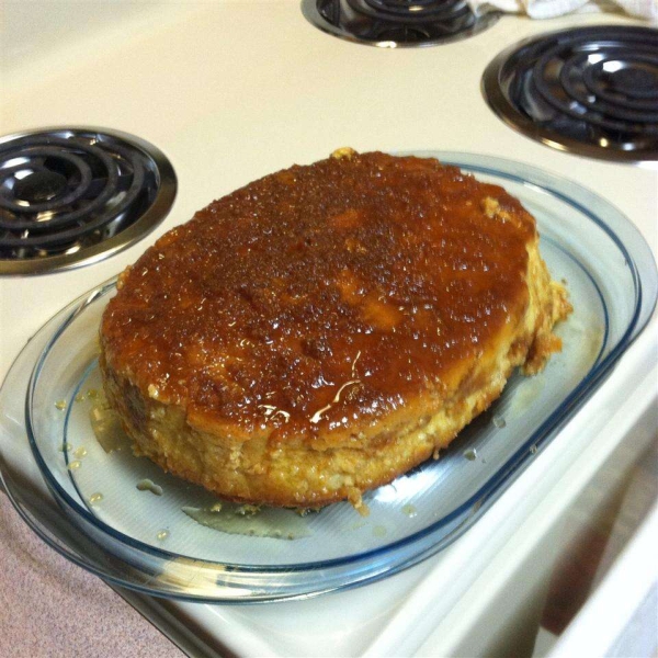 Bread Pudding With Caramel Sauce