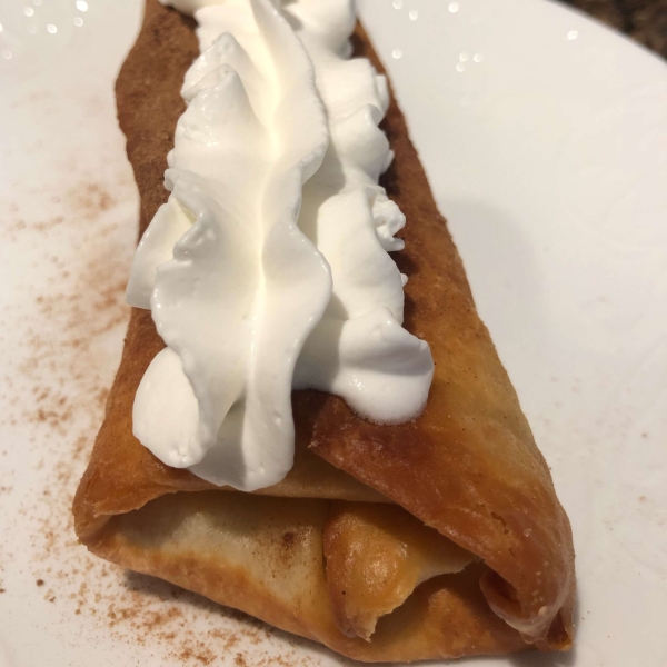 Apple Cinnamon Chimichangas