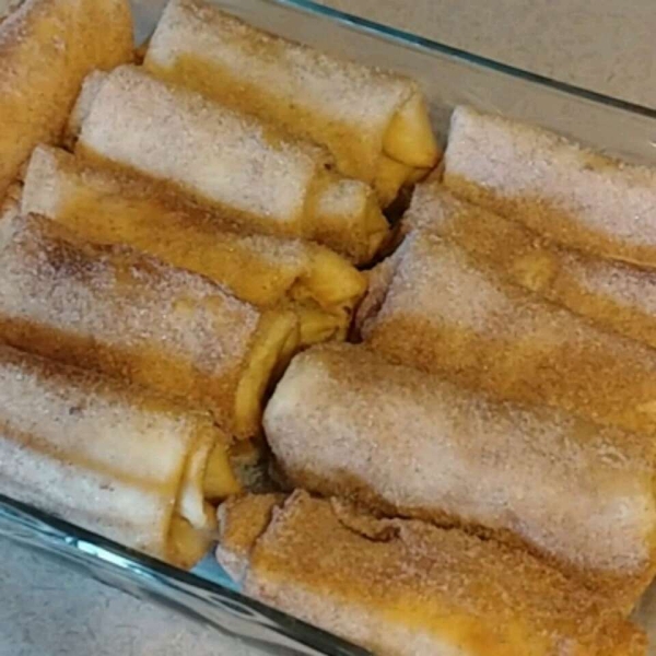 Apple Cinnamon Chimichangas