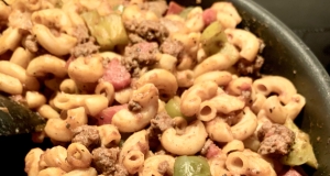 A Minnesotan's Beef and Macaroni Hotdish