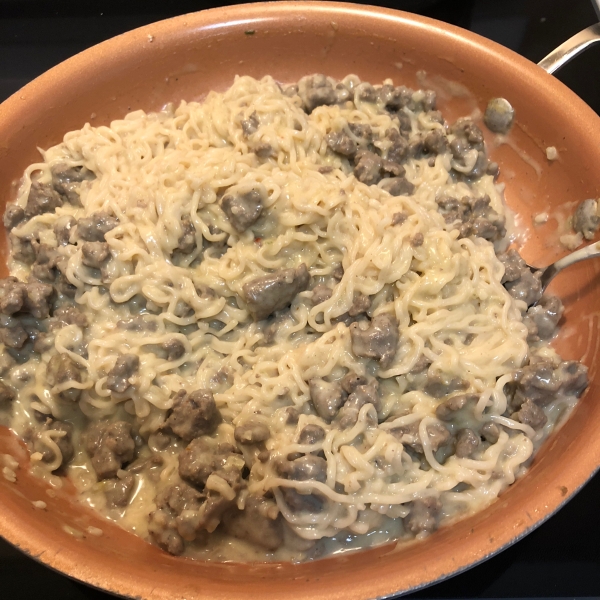 Turkey Sausage Noodles