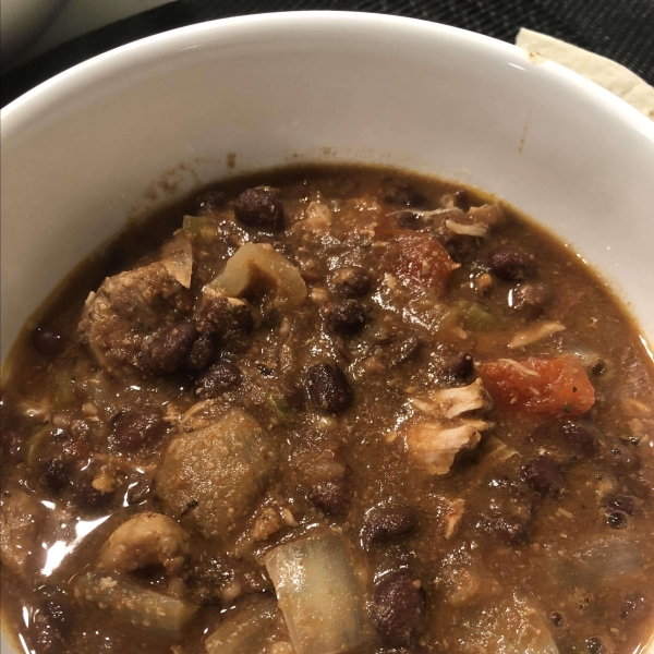 Jerre's Black Bean and Pork Tenderloin Slow Cooker Chili