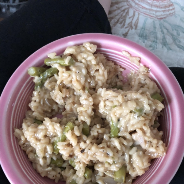 Risotto with Chicken and Asparagus