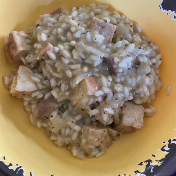 Risotto with Chicken and Asparagus